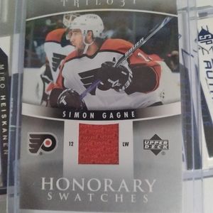 Nhl jersey card